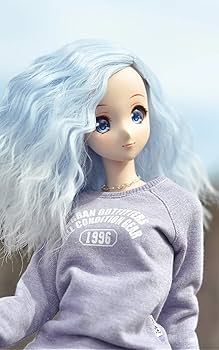 ウッさん人形 AX793 BJD 1/8 人形 ドール ウィッグ カツラ 耐熱 ハンドメイド